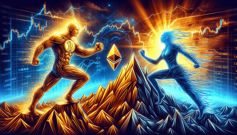 Epic Showdown of Crypto Titans: Why Ether Struggles Against Bitcoin’s Dominance