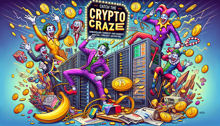 “Catch the Crypto Craze: Unraveling Comedy and Market Twists in the Digital Currency Adventure”