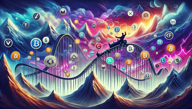 Crypto Market Craziness: Epic Dives and Soaring Hopes Amid Roller Coaster Action